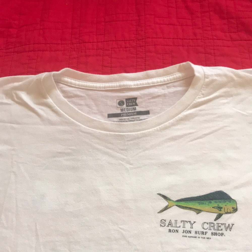 Salty crew white t-shirt